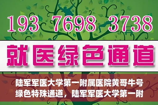 陆军军医大学第一附属医院黄哥牛号绿色特殊通道，陆军军医大学第一附属医院黄哥牛号，绿色特殊通道开启健康之门