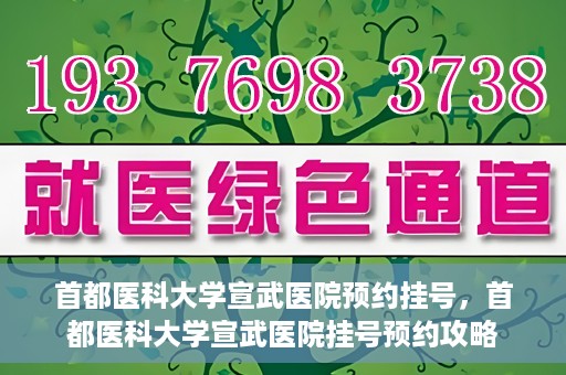 首都医科大学宣武医院预约挂号，首都医科大学宣武医院挂号预约攻略