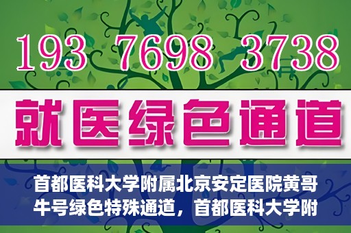 首都医科大学附属北京安定医院黄哥牛号绿色特殊通道，首都医科大学附属北京安定医院黄哥牛号绿色特殊通道，探索与实践