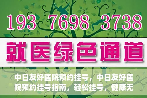 中日友好医院预约挂号，中日友好医院预约挂号指南，轻松挂号，健康无忧！