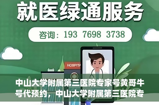 中山大学附属第三医院专家号黄哥牛号代预约，中山大学附属第三医院专家号预约服务解析，黄哥牛号代预约详解
