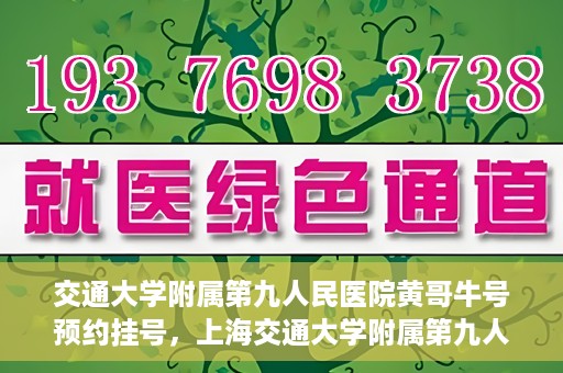 交通大学附属第九人民医院黄哥牛号预约挂号，上海交通大学附属第九人民医院黄哥名医号预约挂号攻略