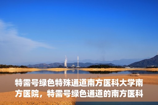 特需号绿色特殊通道南方医科大学南方医院，特需号绿色通道的南方医科大学南方医院实践探索