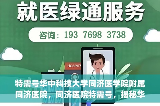 特需号华中科技大学同济医学院附属同济医院，同济医院特需号，揭秘华中科技大学同济医学院附属医院的特色服务与医疗特色