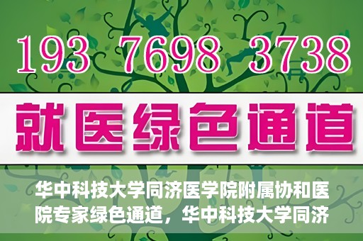 华中科技大学同济医学院附属协和医院专家绿色通道，华中科技大学同济医学院附属协和医院专家绿色通道，专业医疗服务的快速通道
