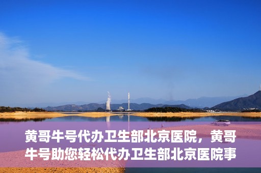 黄哥牛号代办卫生部北京医院，黄哥牛号助您轻松代办卫生部北京医院事务