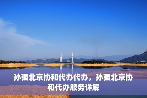 孙强北京协和代办代办，孙强北京协和代办服务详解