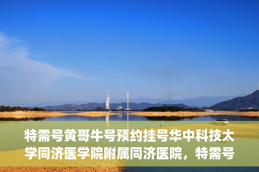 特需号黄哥牛号预约挂号华中科技大学同济医学院附属同济医院，特需号黄哥牛号——同济医院预约挂号攻略