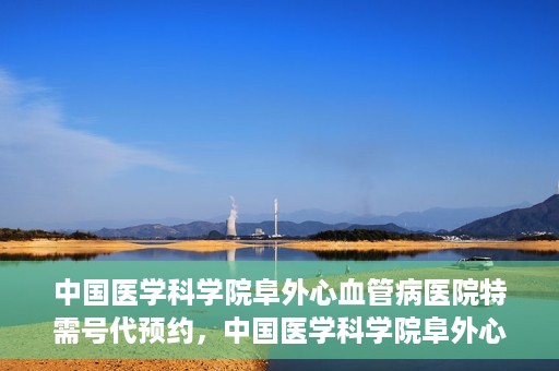中国医学科学院阜外心血管病医院特需号代预约，中国医学科学院阜外心血管病医院特需号预约服务解析