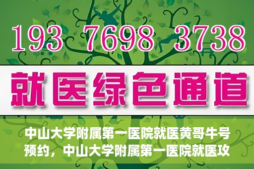 中山大学附属第一医院就医黄哥牛号预约，中山大学附属第一医院就医攻略，黄哥牛号预约指南