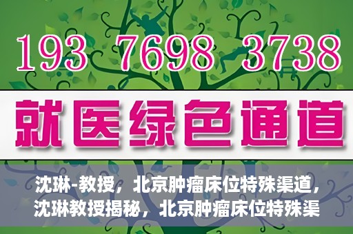 沈琳-教授，北京肿瘤床位特殊渠道，沈琳教授揭秘，北京肿瘤床位特殊渠道解析