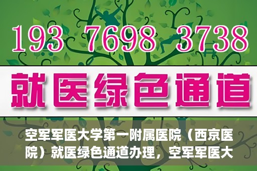 空军军医大学第一附属医院（西京医院）就医绿色通道办理，空军军医大学第一附属医院就医绿色通道办理详解，便捷就医，从这里开始！