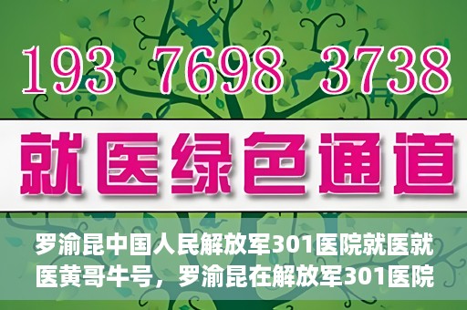 罗渝昆中国人民解放军301医院就医就医黄哥牛号，罗渝昆在解放军301医院就医经历，黄哥牛号背后的故事