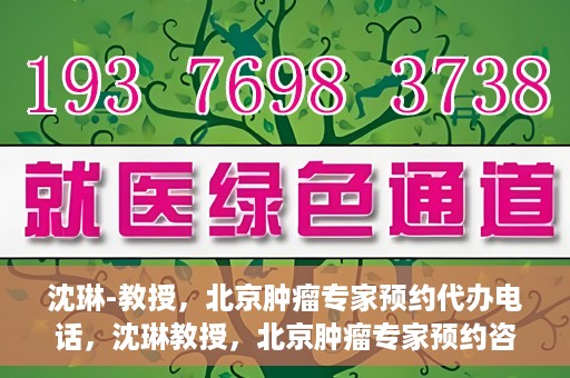 沈琳-教授，北京肿瘤专家预约代办电话，沈琳教授，北京肿瘤专家预约咨询热线