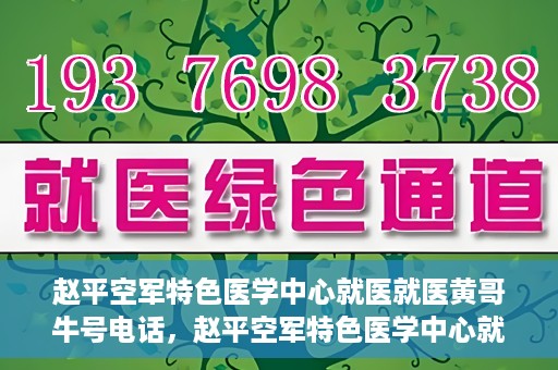 赵平空军特色医学中心就医就医黄哥牛号电话，赵平空军特色医学中心就医攻略，黄哥牛号电话就医指南揭秘