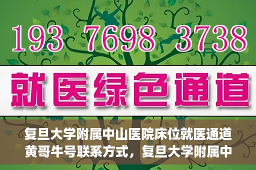 复旦大学附属中山医院床位就医通道黄哥牛号联系方式，复旦大学附属中山医院床位就医通道，黄哥牛号联系方式全解析
