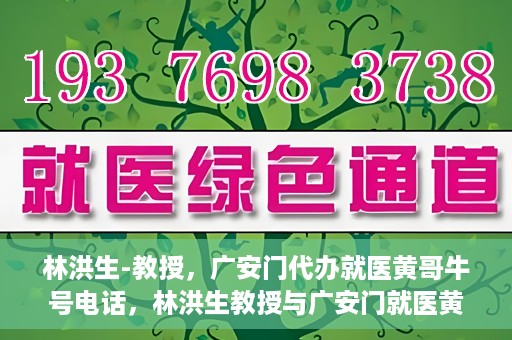 林洪生-教授，广安门代办就医黄哥牛号电话，林洪生教授与广安门就医黄哥，背后的故事与牛号电话揭秘