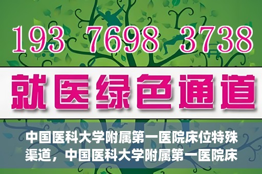 中国医科大学附属第一医院床位特殊渠道，中国医科大学附属第一医院床位特殊预约渠道揭秘