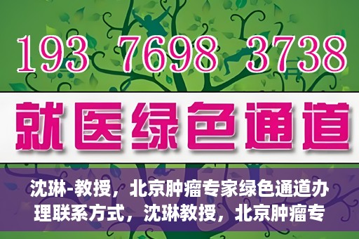沈琳-教授，北京肿瘤专家绿色通道办理联系方式，沈琳教授，北京肿瘤专家绿色通道联系方式权威发布