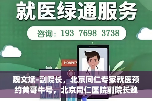 魏文斌-副院长，北京同仁专家就医预约黄哥牛号，北京同仁医院副院长魏文斌，专家预约背后的故事与黄哥牛号揭秘