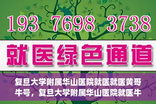 复旦大学附属华山医院就医就医黄哥牛号，复旦大学附属华山医院就医牛号，黄哥的健康守护之路