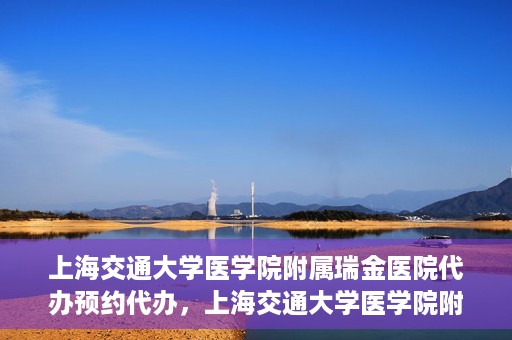 上海交通大学医学院附属瑞金医院代办预约代办，上海交通大学医学院附属瑞金医院预约代办服务详解