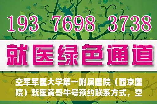 空军军医大学第一附属医院（西京医院）就医黄哥牛号预约联系方式，空军军医大学第一附属医院（西京医院）黄哥牛号预约挂号联系方式解析