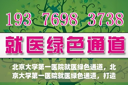 北京大学第一医院就医绿色通道，北京大学第一医院就医绿色通道，打造便捷医疗体验新篇章