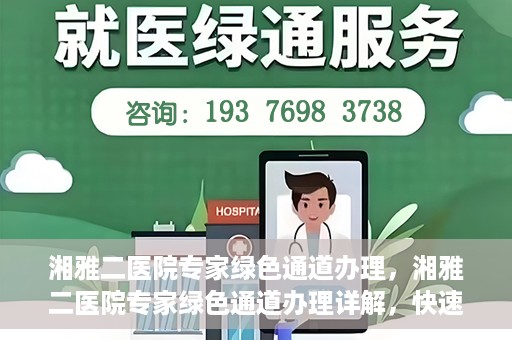 湘雅二医院专家绿色通道办理，湘雅二医院专家绿色通道办理详解，快速就医新途径揭秘