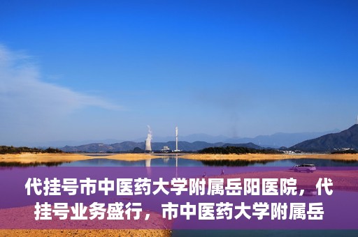 代挂号市中医药大学附属岳阳医院，代挂号业务盛行，市中医药大学附属岳阳医院如何应对挑战？