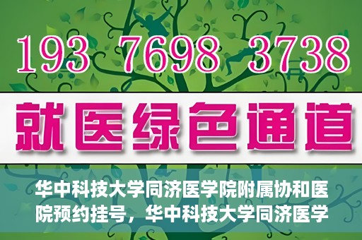 华中科技大学同济医学院附属协和医院预约挂号，华中科技大学同济医学院附属协和医院预约挂号指南
