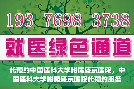 代预约中国医科大学附属盛京医院，中国医科大学附属盛京医院代预约服务指南