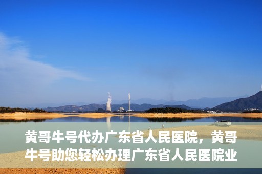 黄哥牛号代办广东省人民医院，黄哥牛号助您轻松办理广东省人民医院业务手续