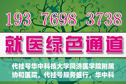代挂号华中科技大学同济医学院附属协和医院，代挂号服务盛行，华中科技大学同济医学院附属协和医院如何应对挑战？
