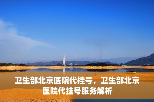 卫生部北京医院代挂号，卫生部北京医院代挂号服务解析