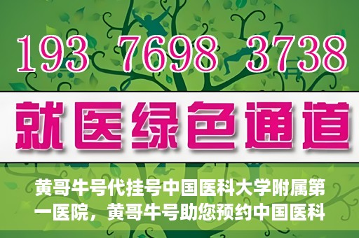 黄哥牛号代挂号中国医科大学附属第一医院，黄哥牛号助您预约中国医科大学附属第一医院专家号