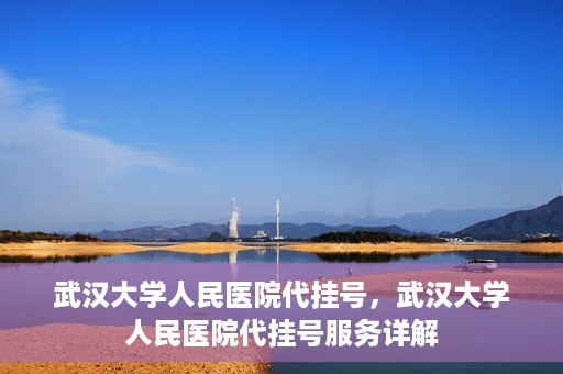 武汉大学人民医院代挂号，武汉大学人民医院代挂号服务详解
