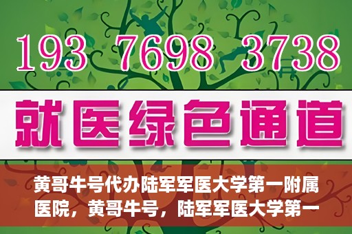 黄哥牛号代办陆军军医大学第一附属医院，黄哥牛号，陆军军医大学第一附属医院代办服务详解