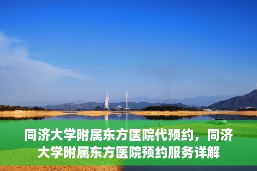同济大学附属东方医院代预约，同济大学附属东方医院预约服务详解