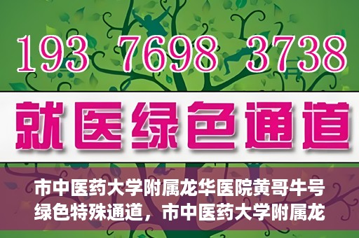 市中医药大学附属龙华医院黄哥牛号绿色特殊通道，市中医药大学附属龙华医院黄哥牛号，绿色特殊通道，健康为民服务