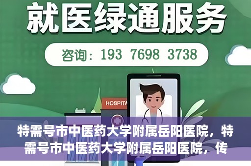 特需号市中医药大学附属岳阳医院，特需号市中医药大学附属岳阳医院，传统医学与现代医疗的交融之地