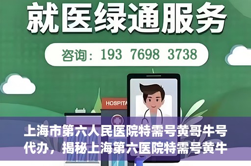 上海市第六人民医院特需号黄哥牛号代办，揭秘上海第六医院特需号黄牛现象，黄哥牛号代办背后的故事