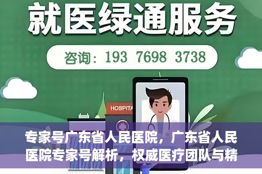 专家号广东省人民医院，广东省人民医院专家号解析，权威医疗团队与精准诊疗服务