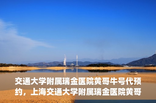 交通大学附属瑞金医院黄哥牛号代预约，上海交通大学附属瑞金医院黄哥牛号预约服务解析
